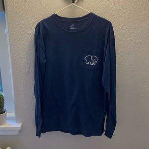 Navy Ivory Ella long sleeve t-shirt